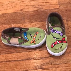 Ninja Turtles Kids Slip On Sneakers